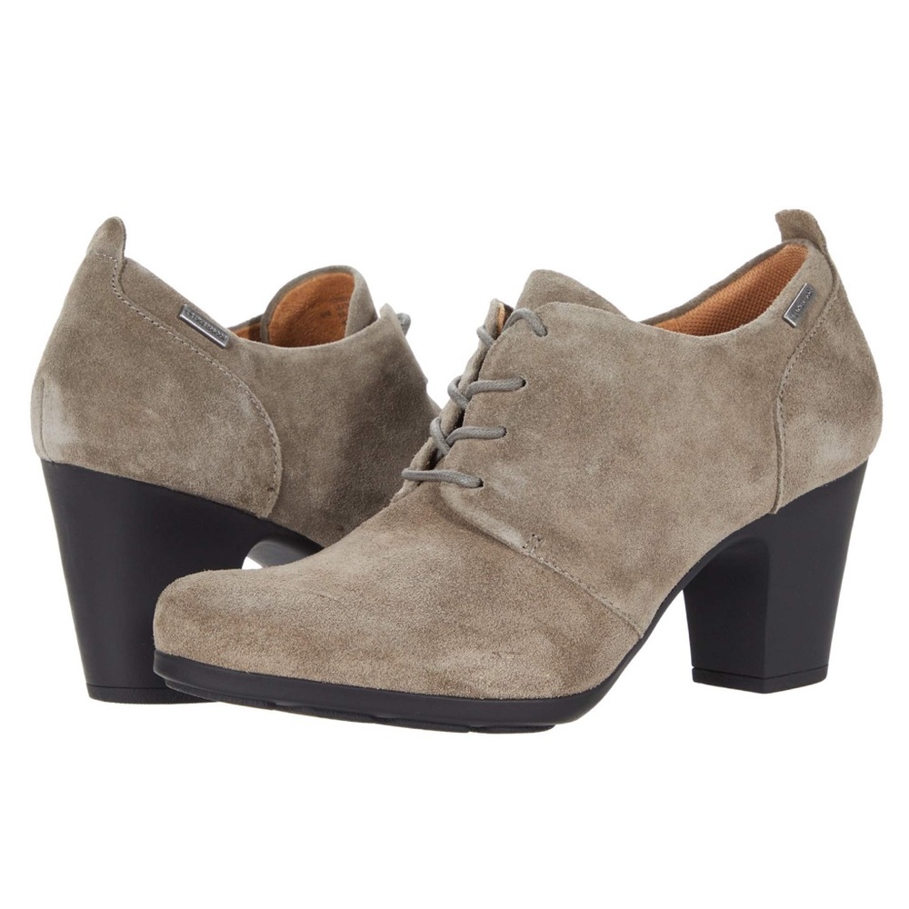 “Neacy” Waterproof suede booties